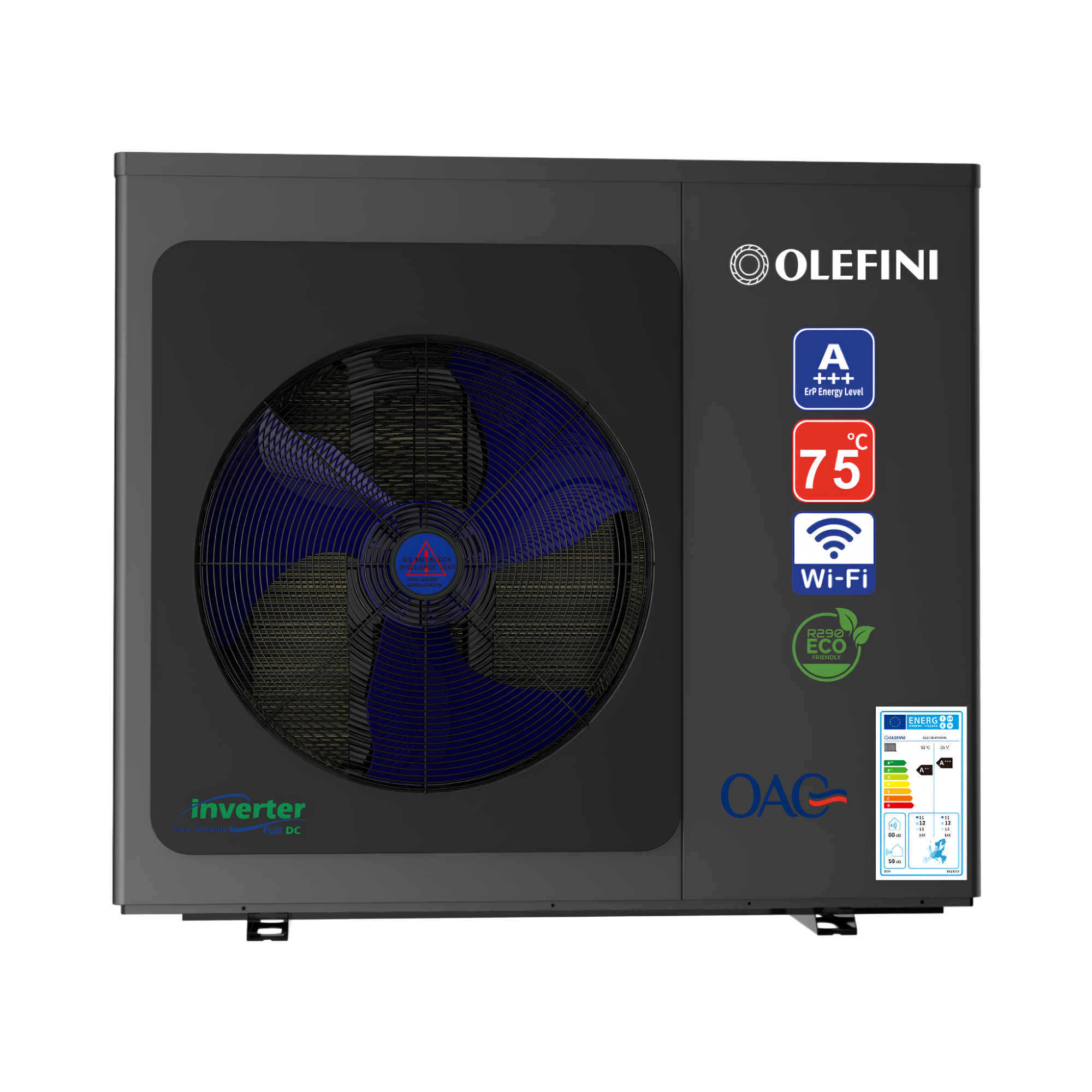 Olefini OLE-15-HPM1-M 15 kW Monoblok Isı Pompası