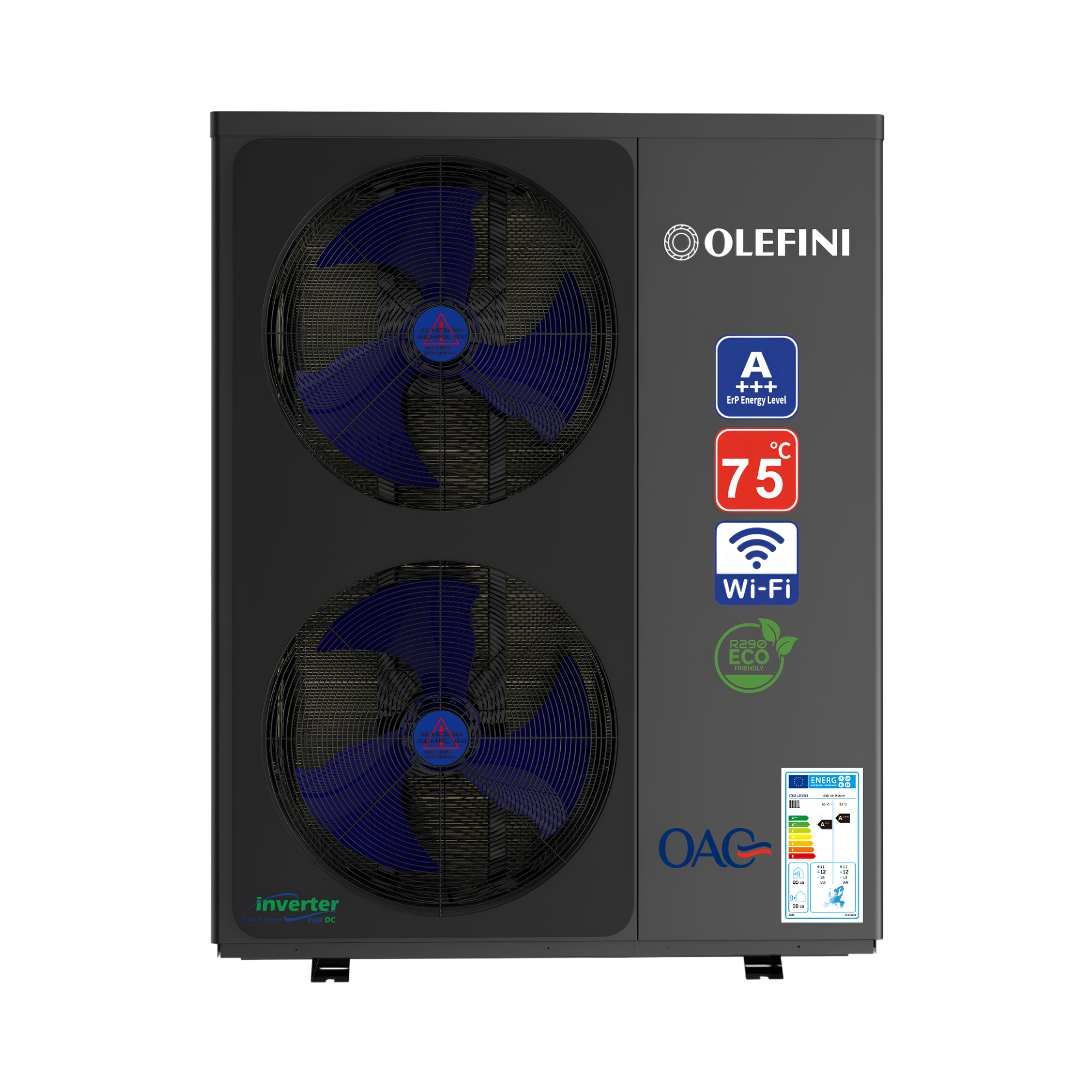 Olefini OLE-24-HPM2-T 24 kW Monoblok Isı Pompası